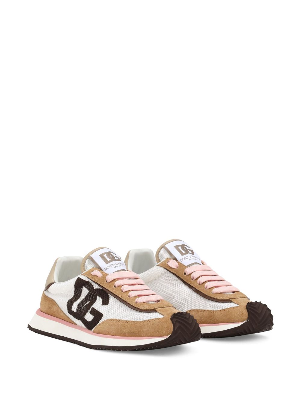 Dolce & Gabbana DG Cushion Sneakers Beige