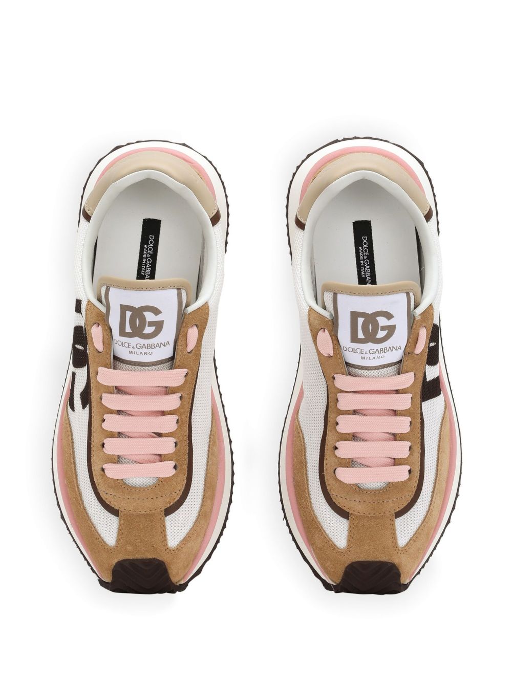Dolce & Gabbana DG Cushion Sneakers Beige