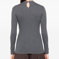 Brunello Cucinelli Cotton Crewneck Sweater - Grey