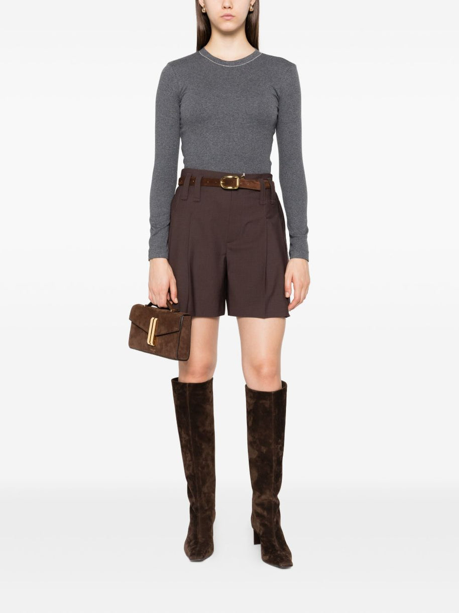 Brunello Cucinelli Cotton Crewneck Sweater - Grey