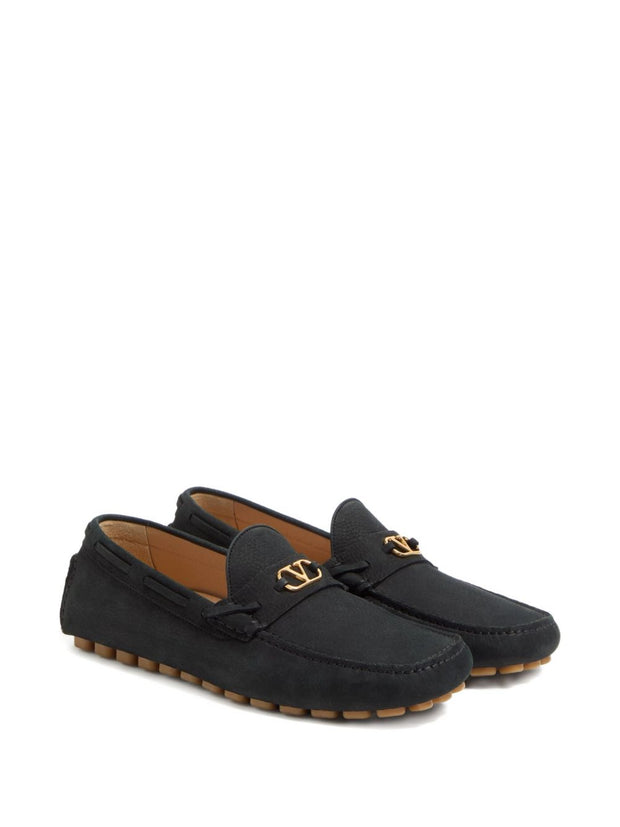 Valentino Garavani Driving Loafers - Black