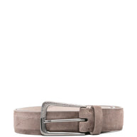 Brunello Cucinelli Suede Belt - Beige