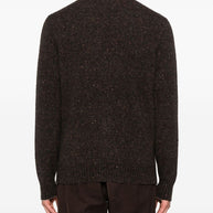 Brunello Cucinelli Wool V-necked Cardigan - Brown