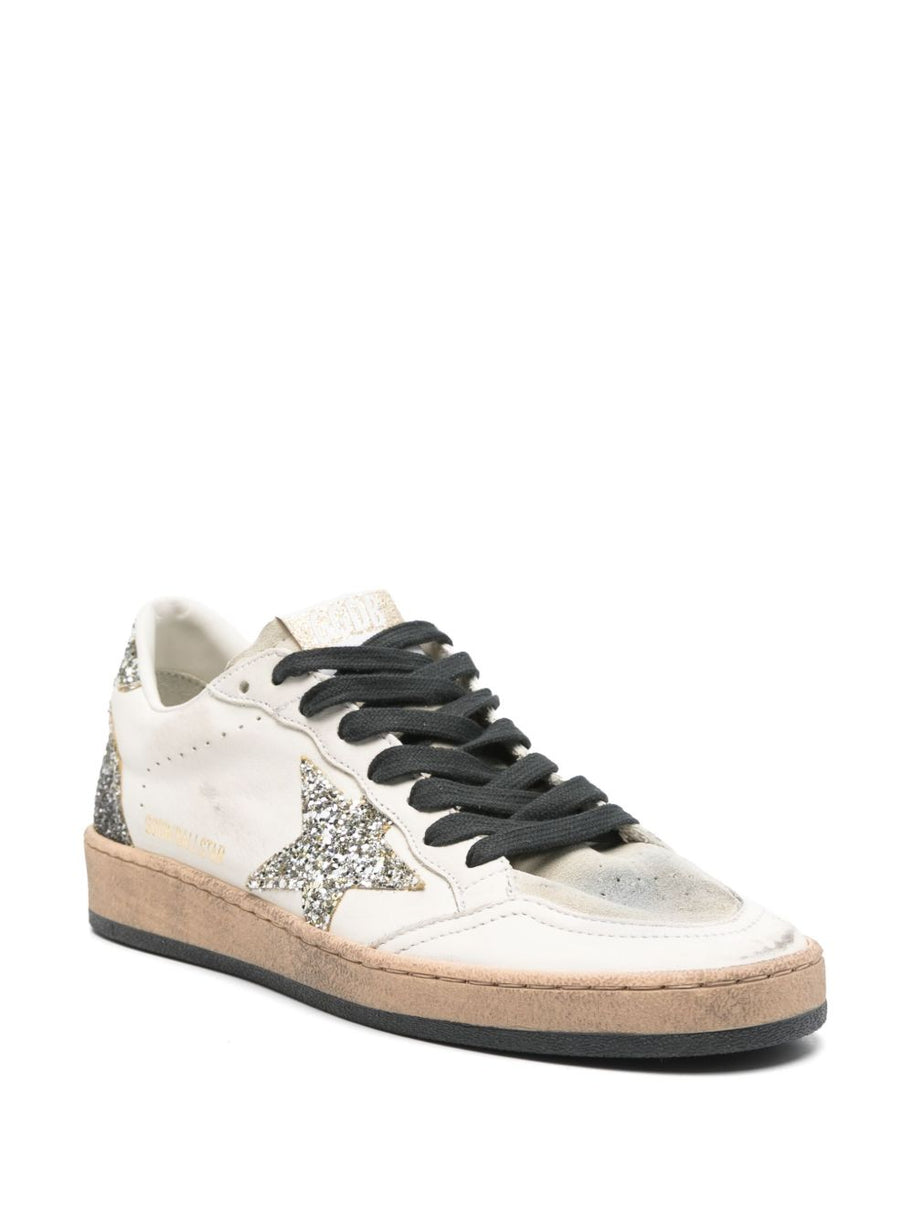 Golden Goose Ball Star Glitter-star Sneakers
