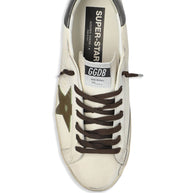 Golden Goose Super-Star Leather Sneakers - Grey