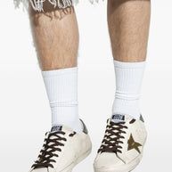 Golden Goose Super-Star Leather Sneakers - Grey