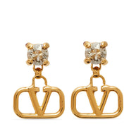 Valentino Garavani VLogo Signature Strass Earrings