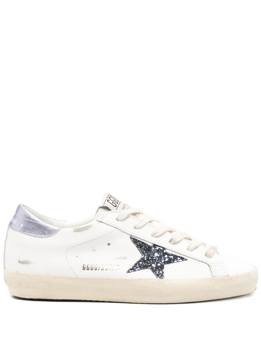 Golden Goose Super-Star Leather Sneakers - Lilac