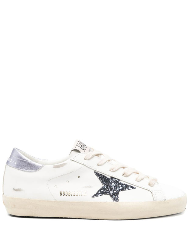 Golden Goose Super-Star Leather Sneakers - Lilac