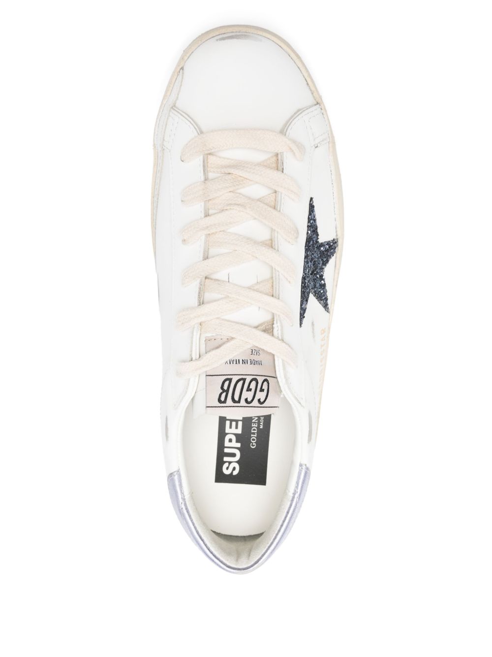 Golden Goose Super-Star Leather Sneakers - Lilac
