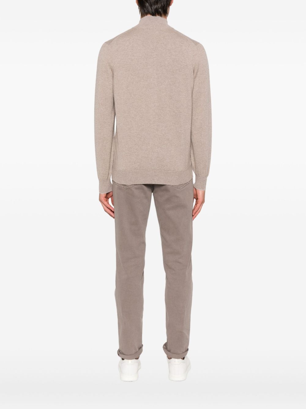 Brunello Cucinelli Cashmere Zipped Cardigan