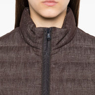 Brunello Cucinelli Quilted Zip-front Jacket