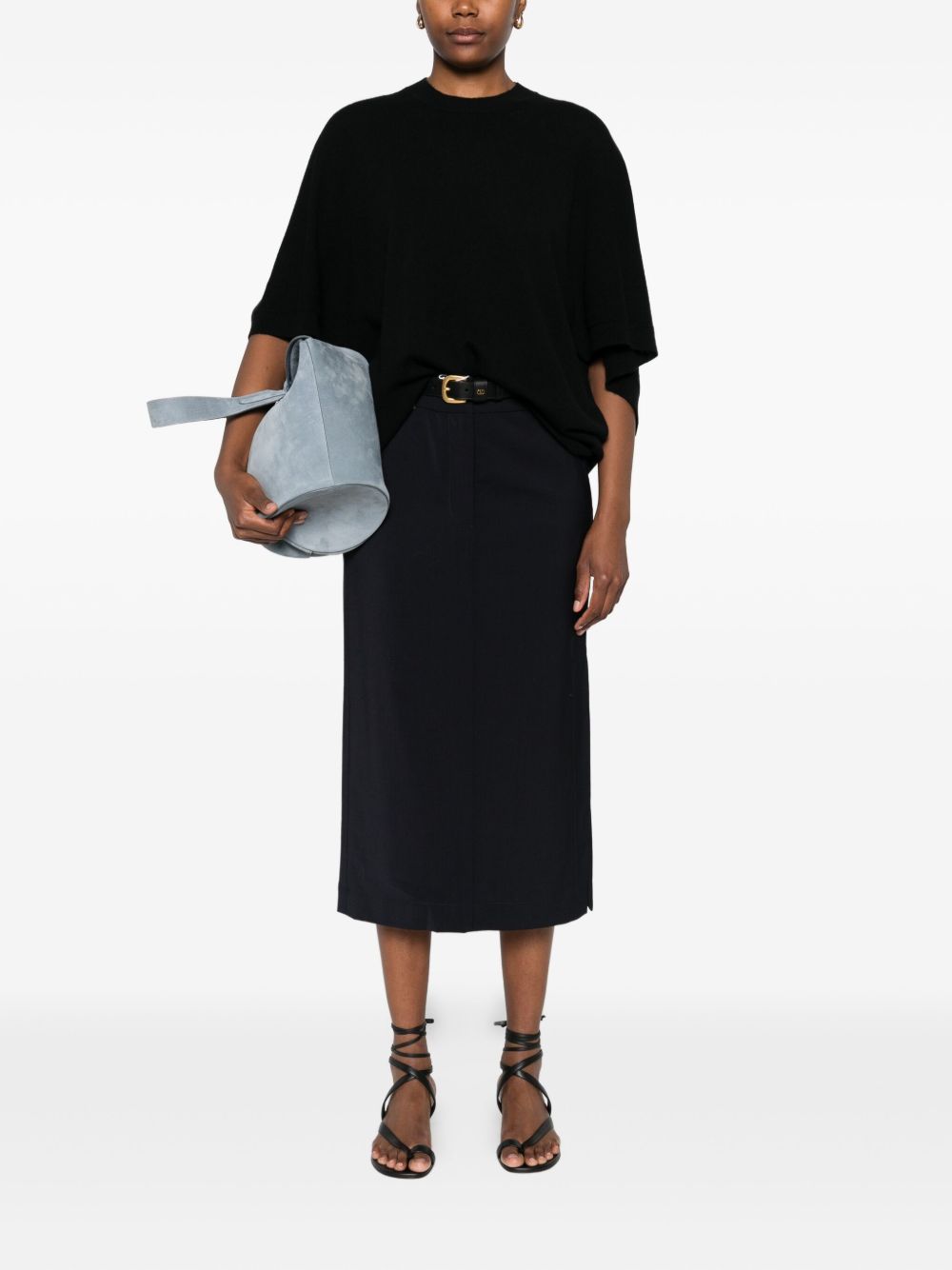 Fabiana Filippi Wool Top - Black