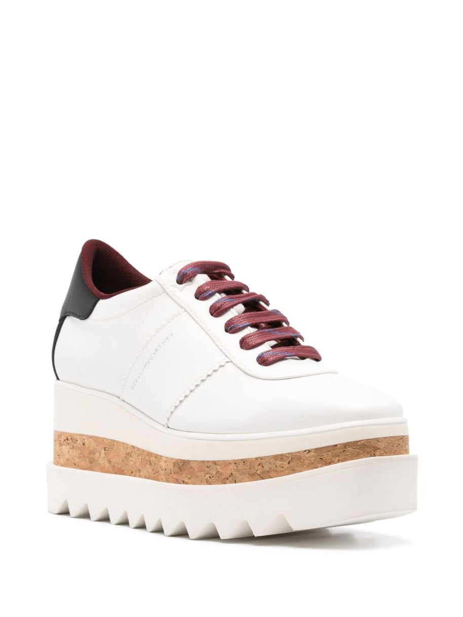 Stella McCartney Sneakelyse Platform Sneakers - White