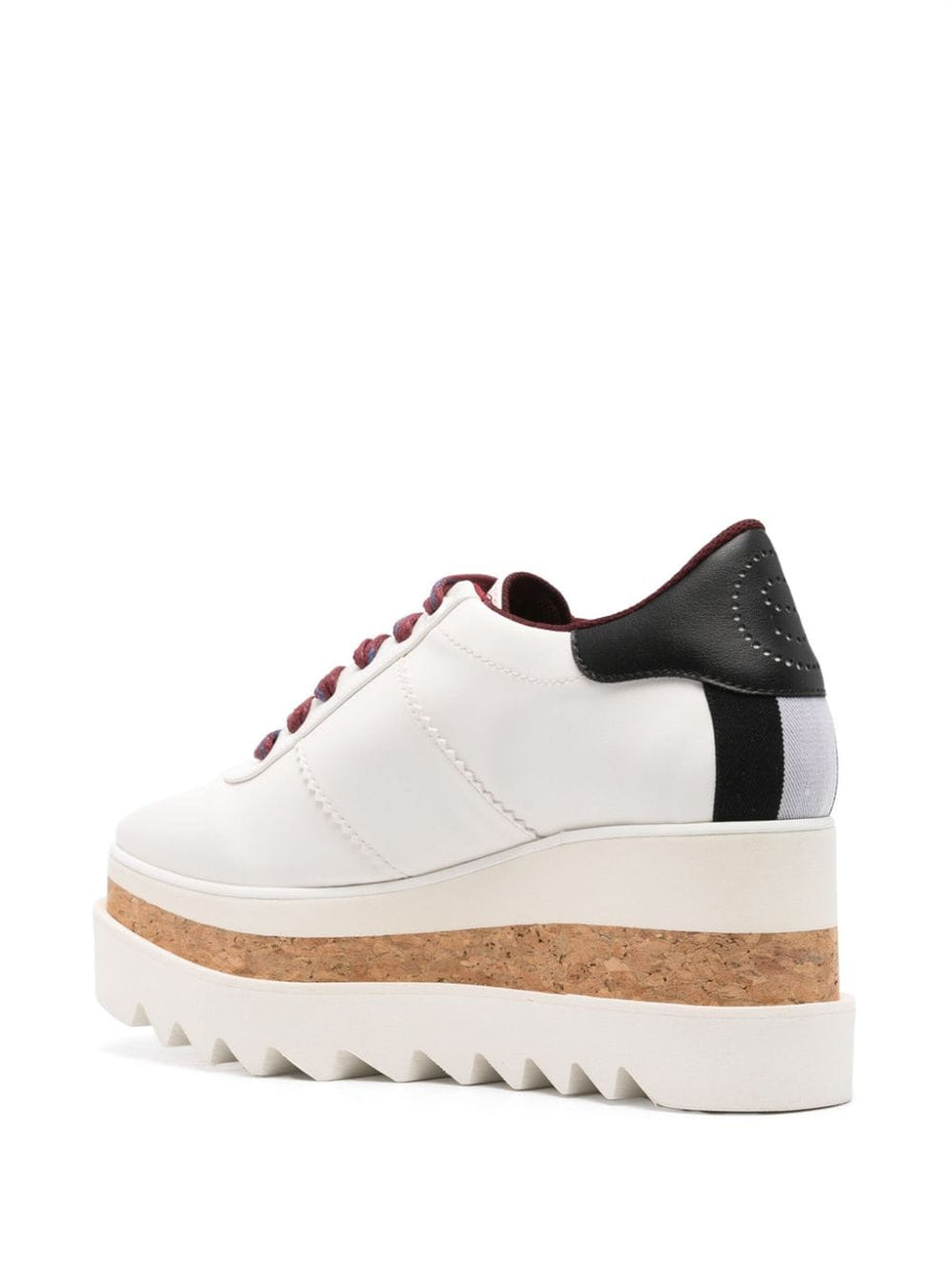 Stella McCartney Sneakelyse Platform Sneakers - White