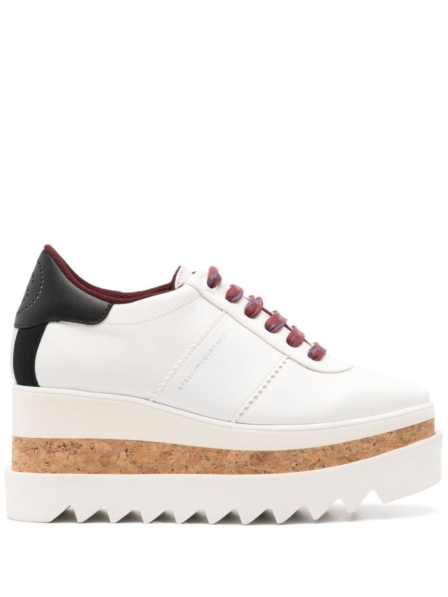 Stella McCartney Sneakelyse Platform Sneakers - White