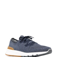 Brunello Cucinelli Cotton Sneakers - Blue