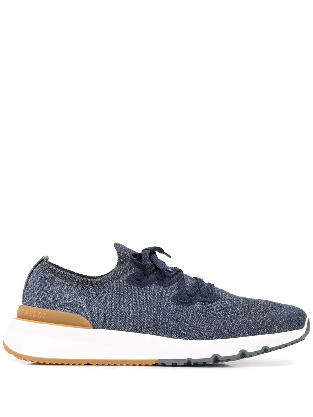 Brunello Cucinelli Cotton Sneakers - Blue