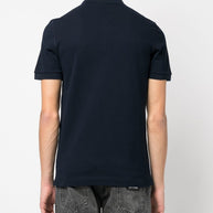 Dolce & Gabbana Logo Cotton Polo Shirt - Blue