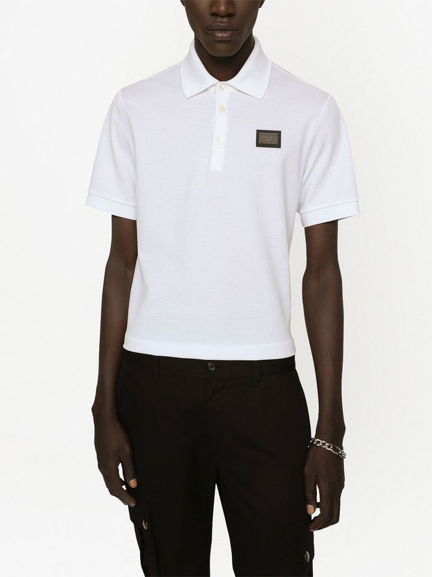 Dolce & Gabbana Logo Cotton Polo Shirt