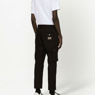 Dolce & Gabbana Logo Cotton Polo Shirt - White