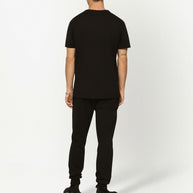 Dolce & Gabbana Logo Cotton T-shirt - Black