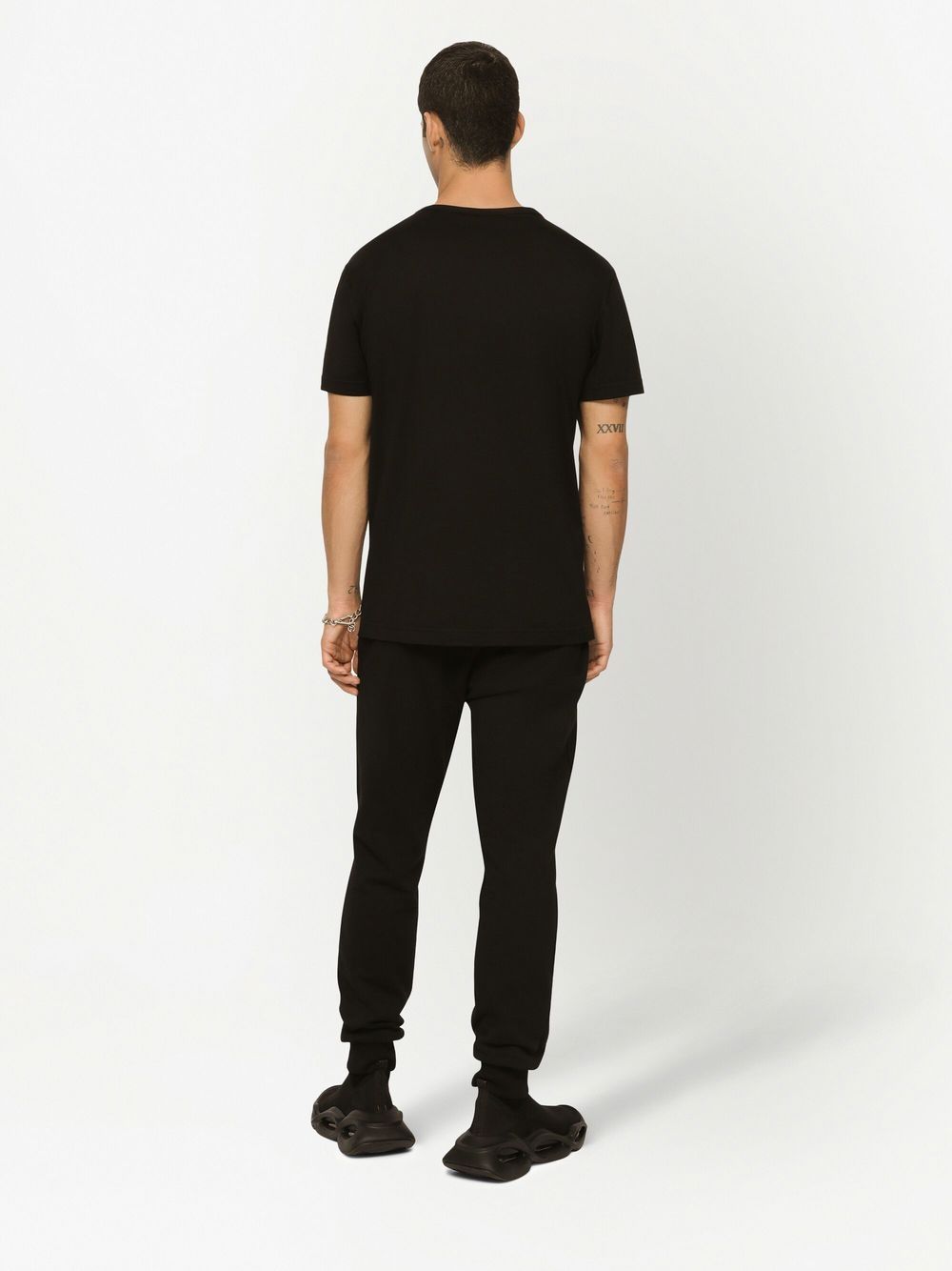 Dolce & Gabbana Logo Cotton T-shirt - Black