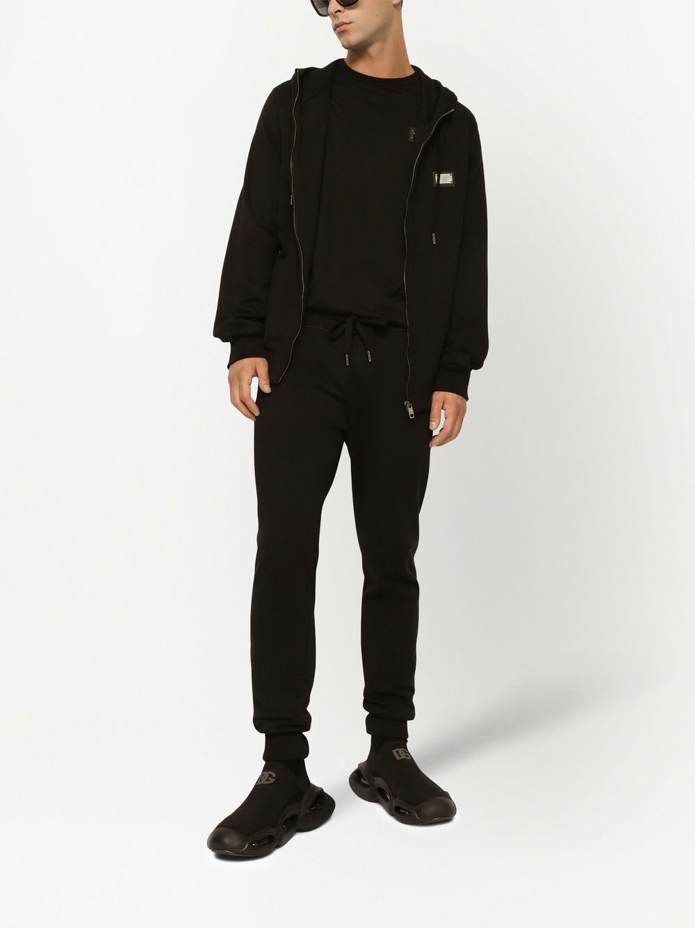 Dolce & Gabbana Logo Cotton T-shirt - Black