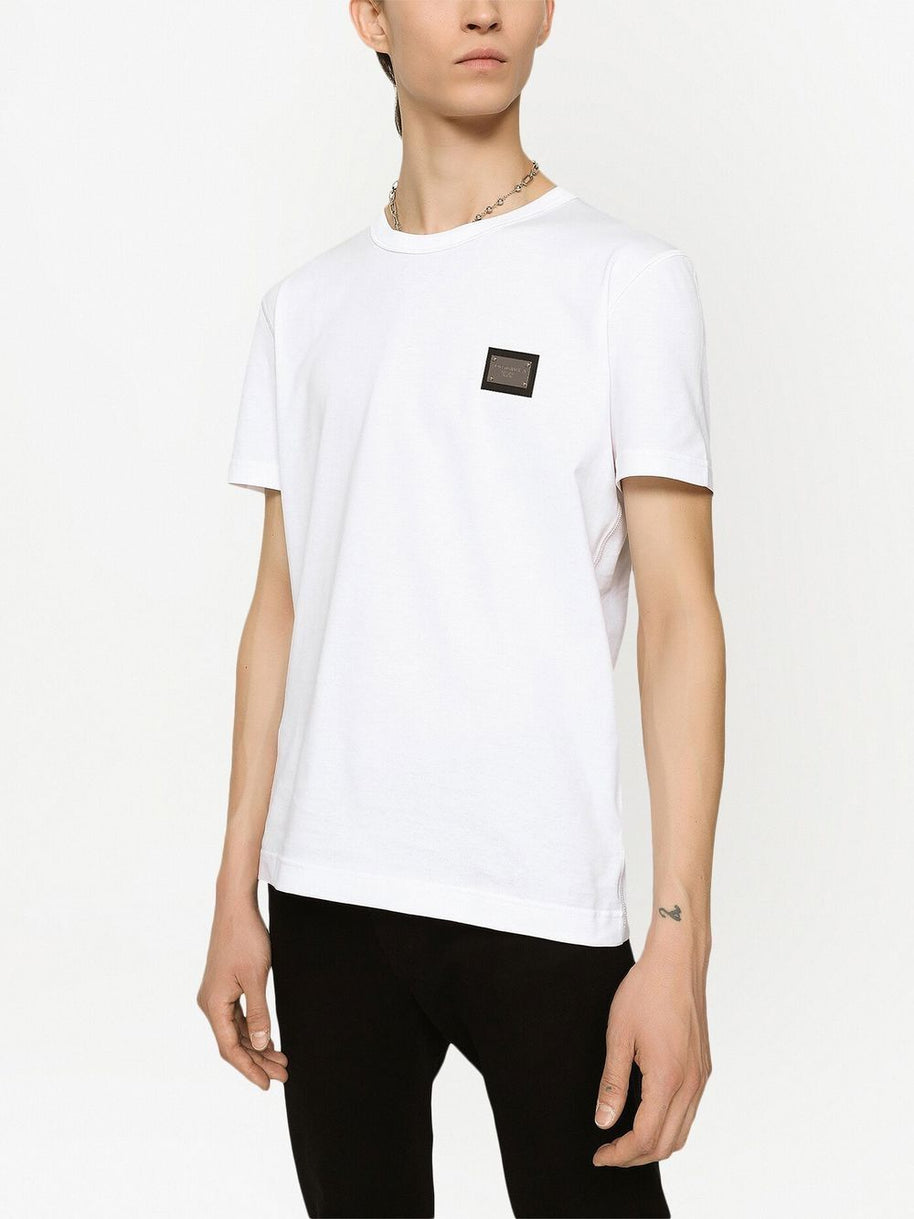 Dolce & Gabbana Logo Cotton T-shirt - White