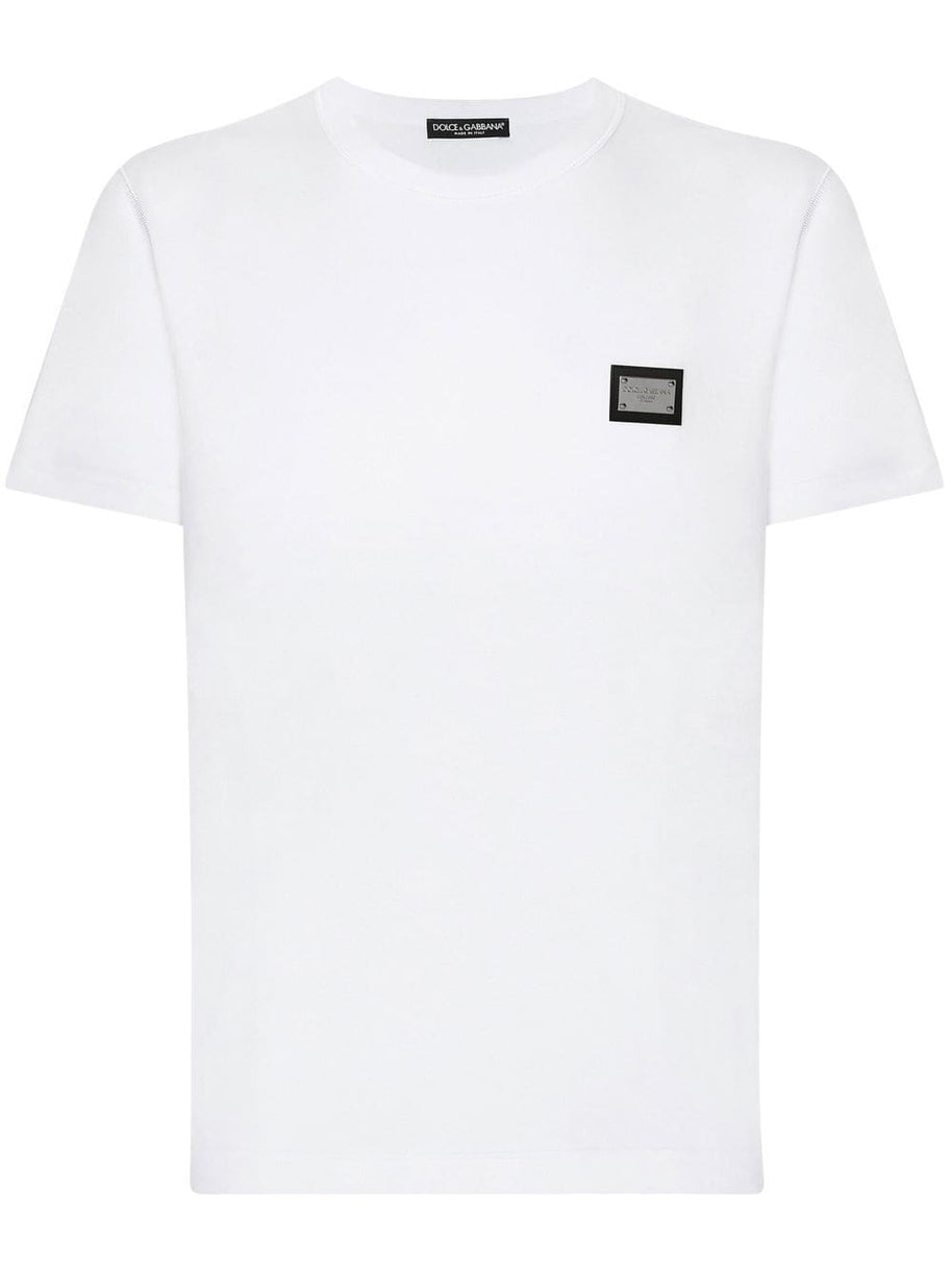 Dolce & Gabbana Logo Cotton T-shirt - White