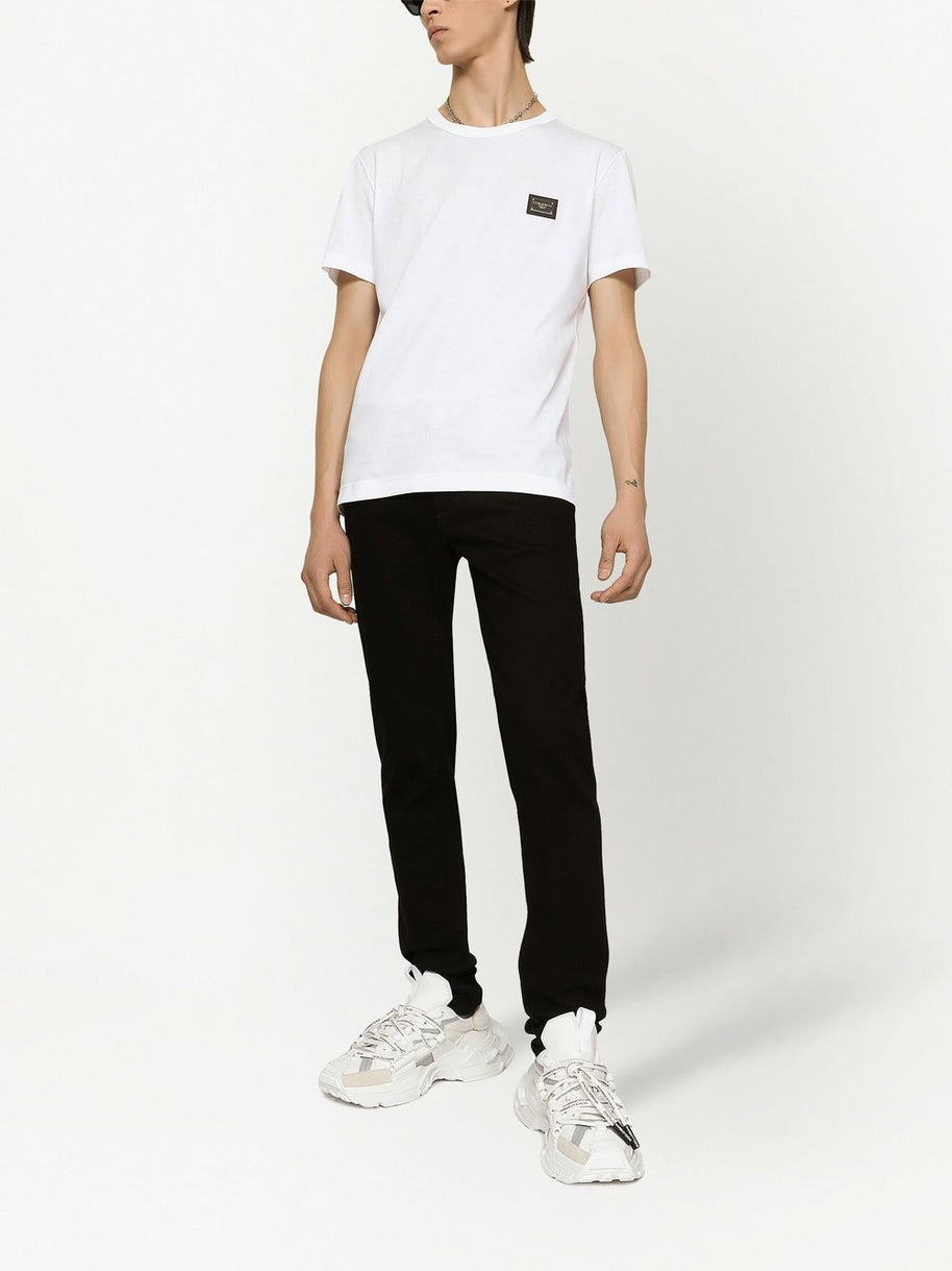 Dolce & Gabbana Logo Cotton T-shirt - White