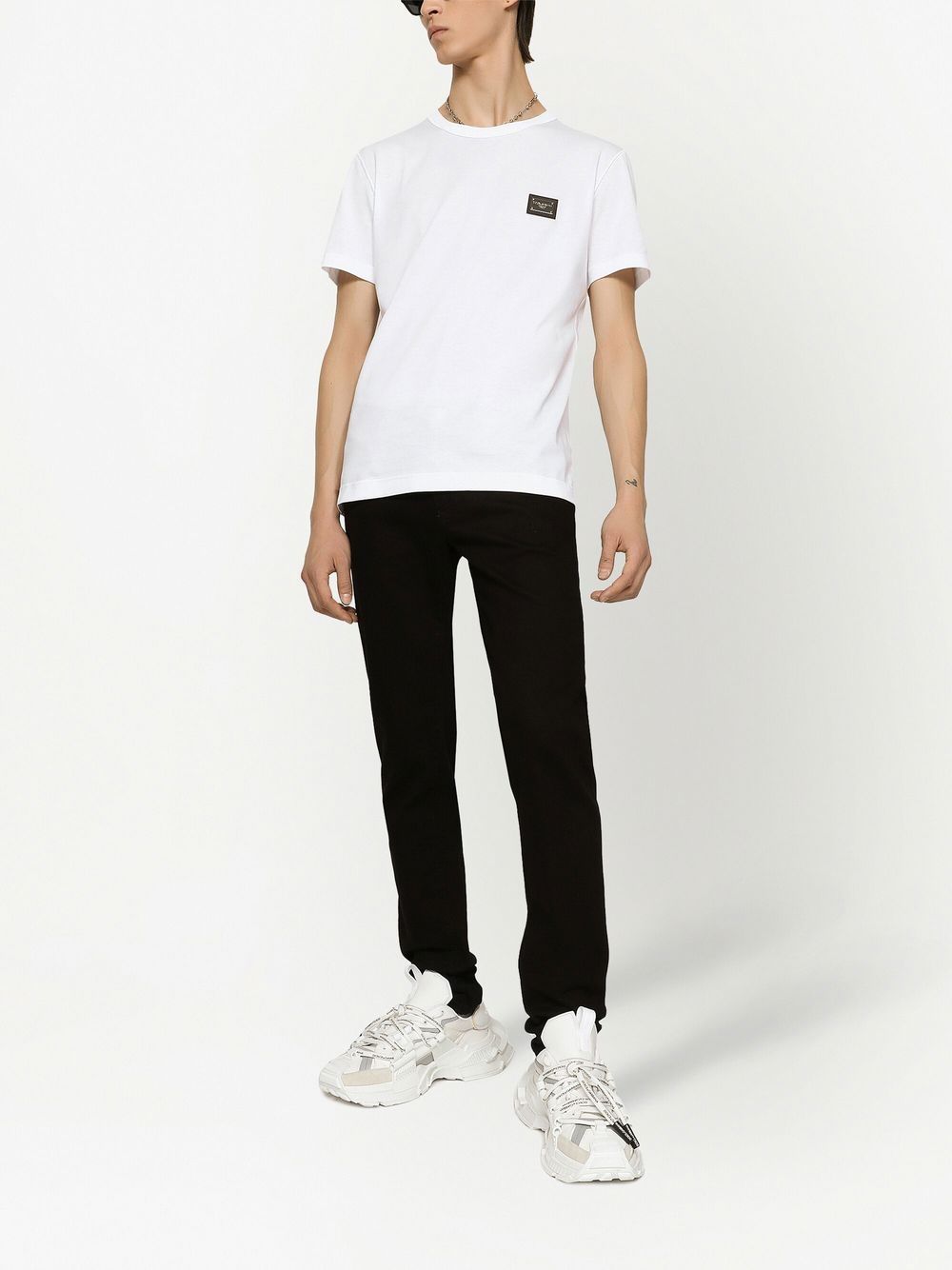 Dolce & Gabbana Logo Cotton T-shirt - White