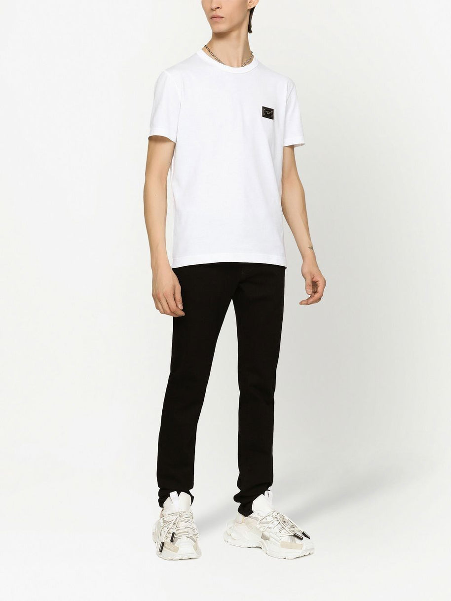 Dolce & Gabbana Logo Cotton T-shirt - White