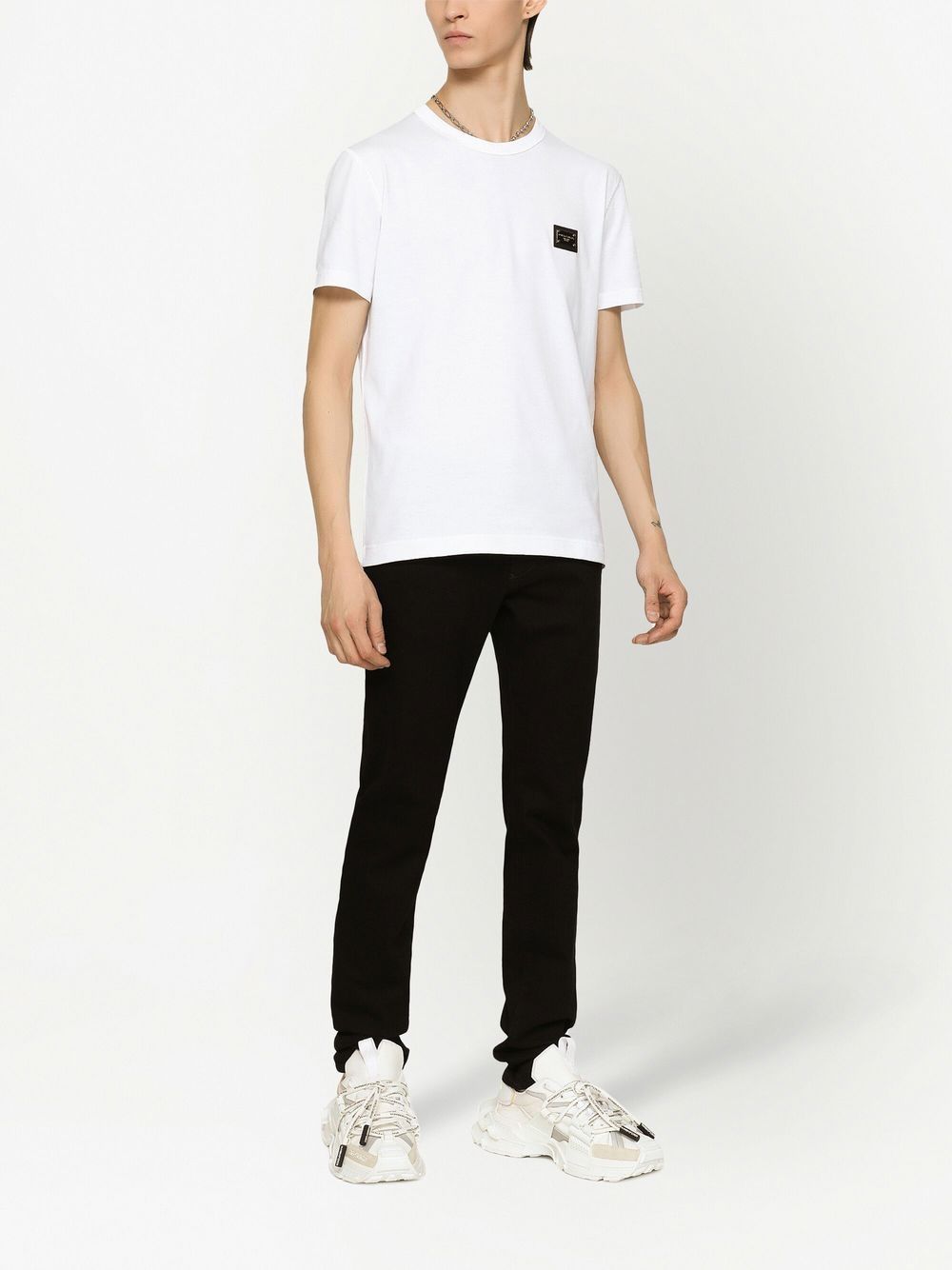 Dolce & Gabbana Logo Cotton T-shirt - White