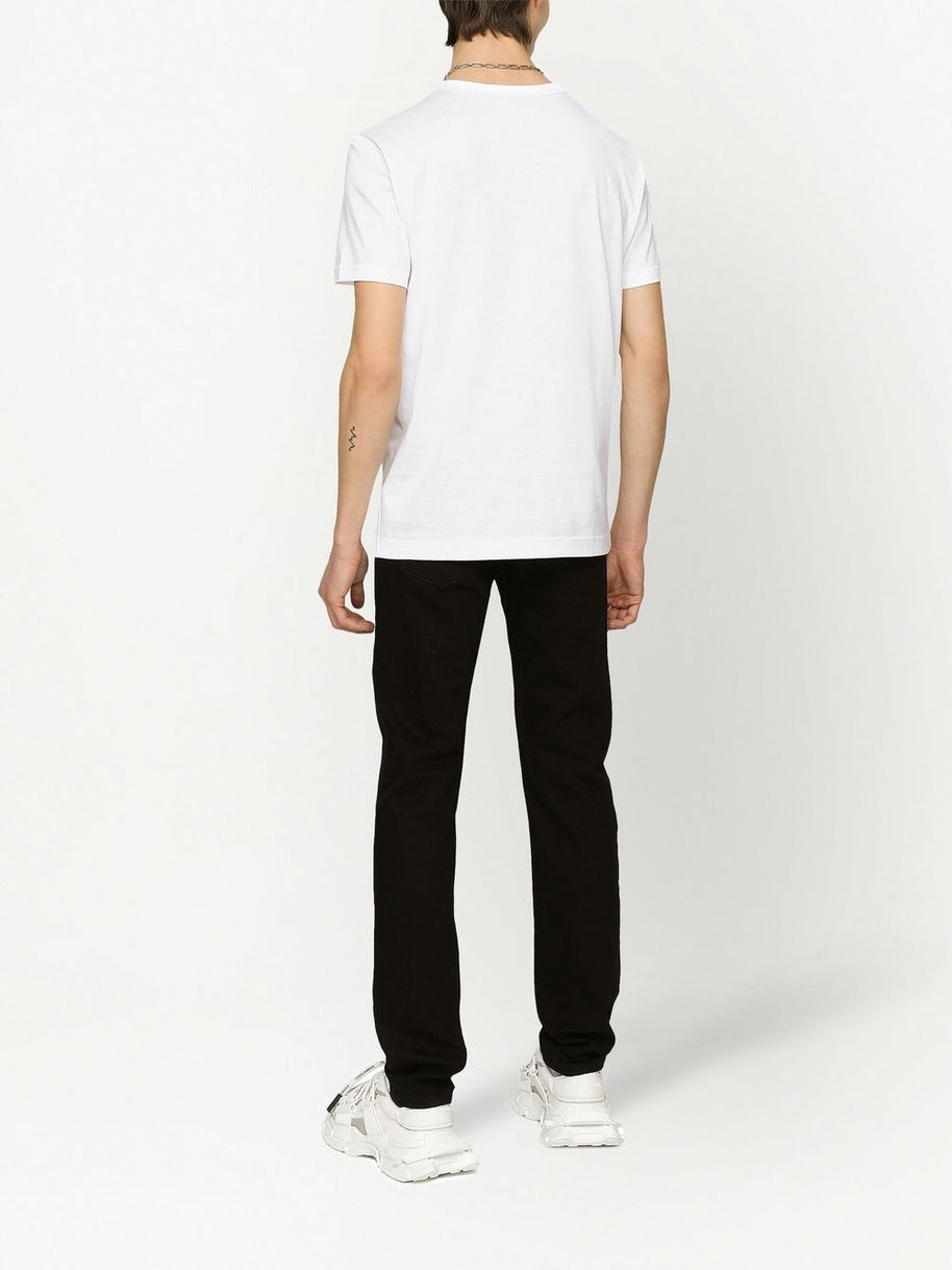 Dolce & Gabbana Logo Cotton T-shirt - White