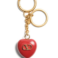 Valentino Garavani Coeur Royal Keychain - Red