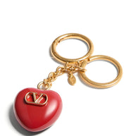 Valentino Garavani Coeur Royal Keychain - Red