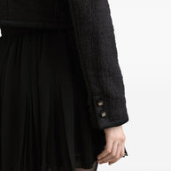 Dolce & Gabbana Cotton Blend Jacket - Black