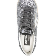 Golden Goose Super-Star Leather Sneakers - Silver