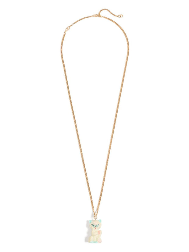 Valentino Garavani Le Chat De La Maison Necklace - Golden