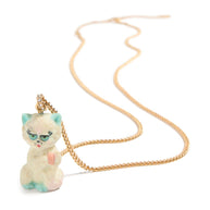 Valentino Garavani Le Chat De La Maison Necklace - Golden