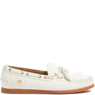 Valentino Garavani VLogo Signature Loafers - Ivory