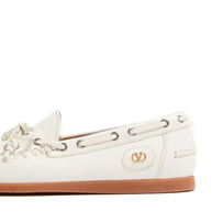 Valentino Garavani VLogo Signature Loafers - Ivory