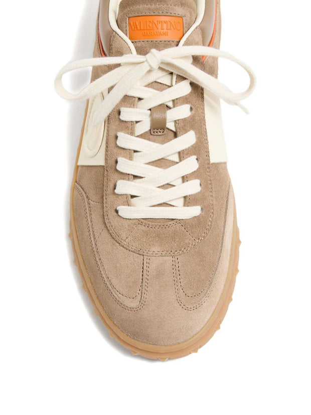 Valentino Garavani Upvillage Crust Leather Sneaker