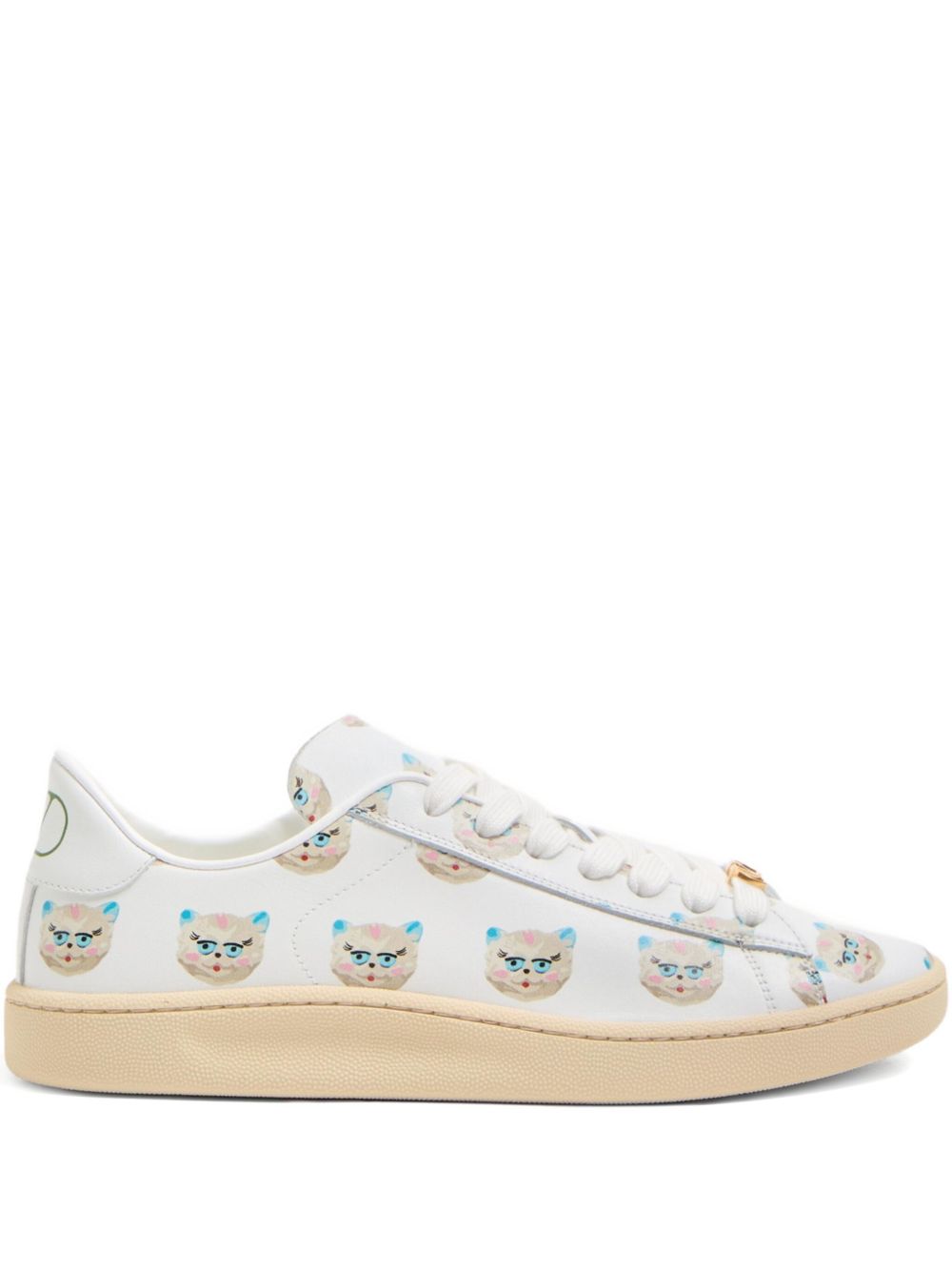 Valentino Garavani Royco leather sneakers - White