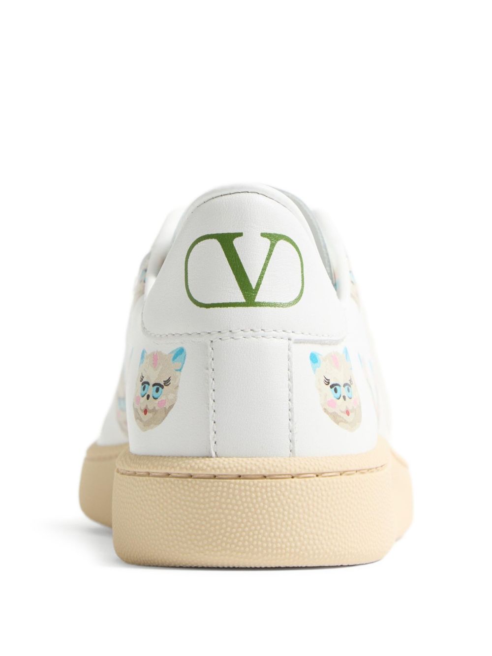 Valentino Garavani Royco leather sneakers - White