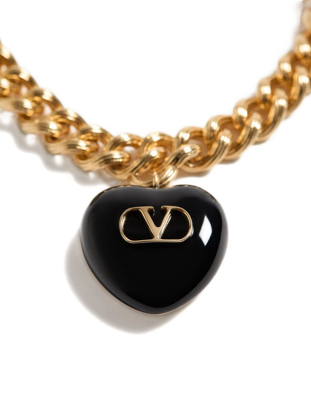 Valentino Garavani Coeur Royal Bracelet - Black