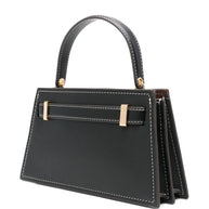 Tory Burch Lee Radziwill Small Leather Handbag - Black
