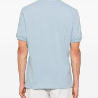 Brunello Cucinelli Cotton Polo Shirt - Clear Blue