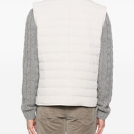 Brunello Cucinelli Nylon Down Vest - White